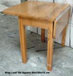 Drop Leaf Table Square 